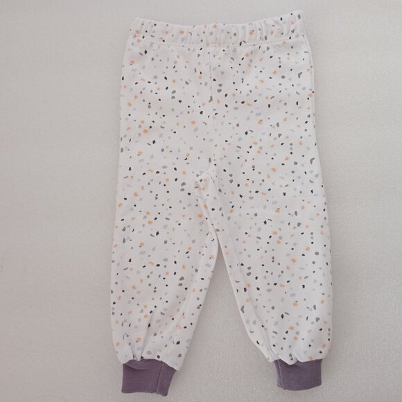 Baby Girls Two-Piece Pyjama Set Organic Cotton Soft Cozy Comort Colorful Sz 3M - Picture 6 of 8